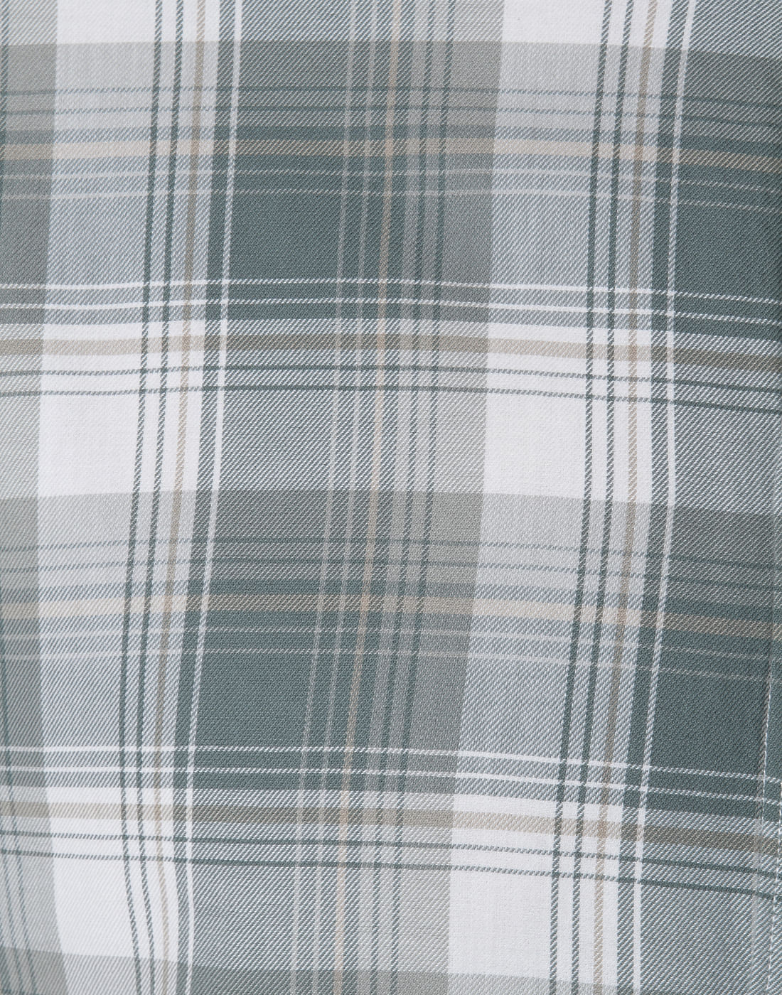 Green Check Full Sleeves Shirt