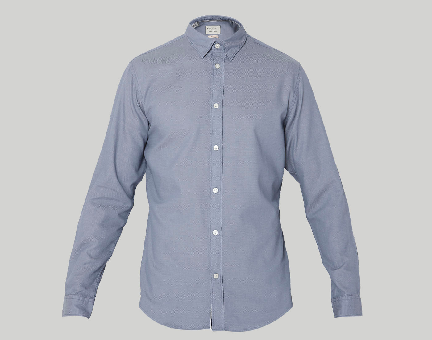 Blue Full Sleeves Shirt