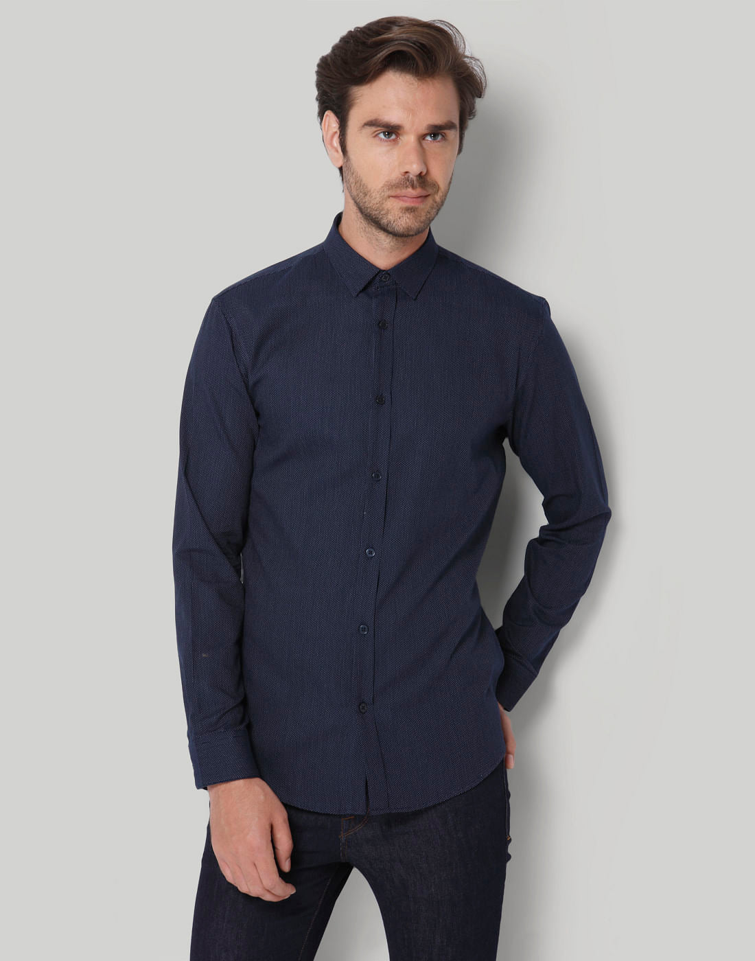 Black Full Sleeves Shirt