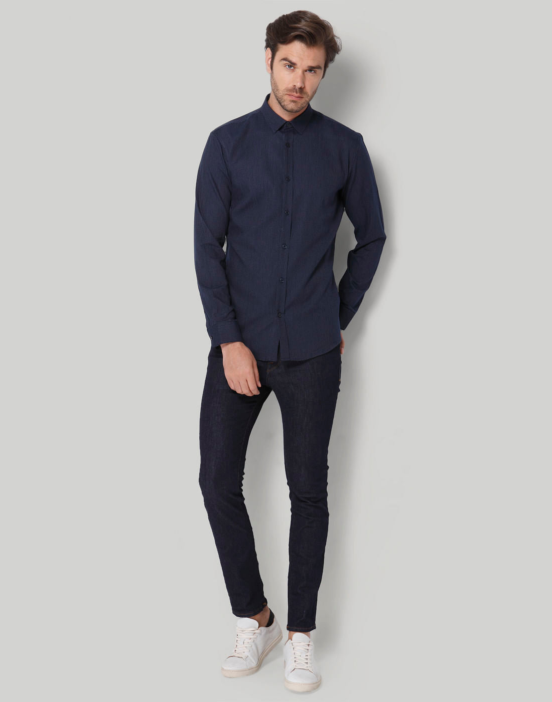 Black Full Sleeves Shirt
