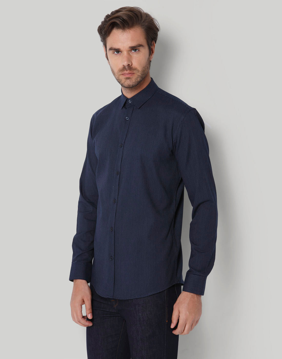 Black Full Sleeves Shirt