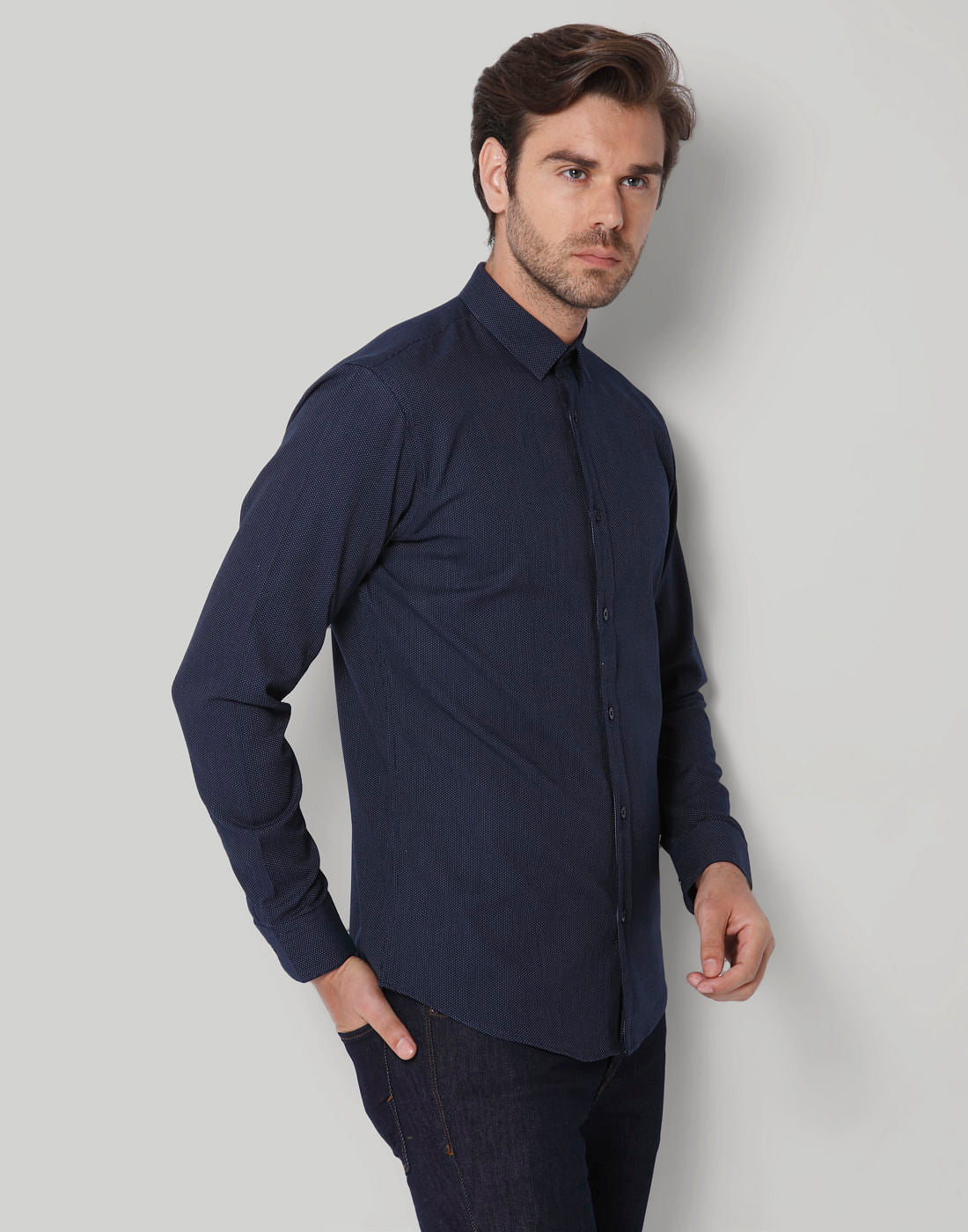 Black Full Sleeves Shirt