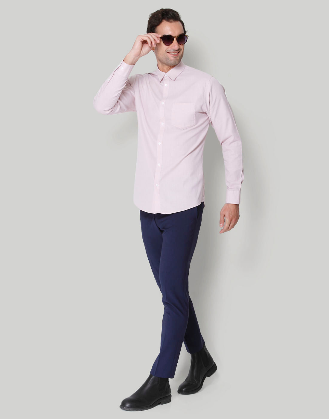 Pink Full Sleeves Shirt