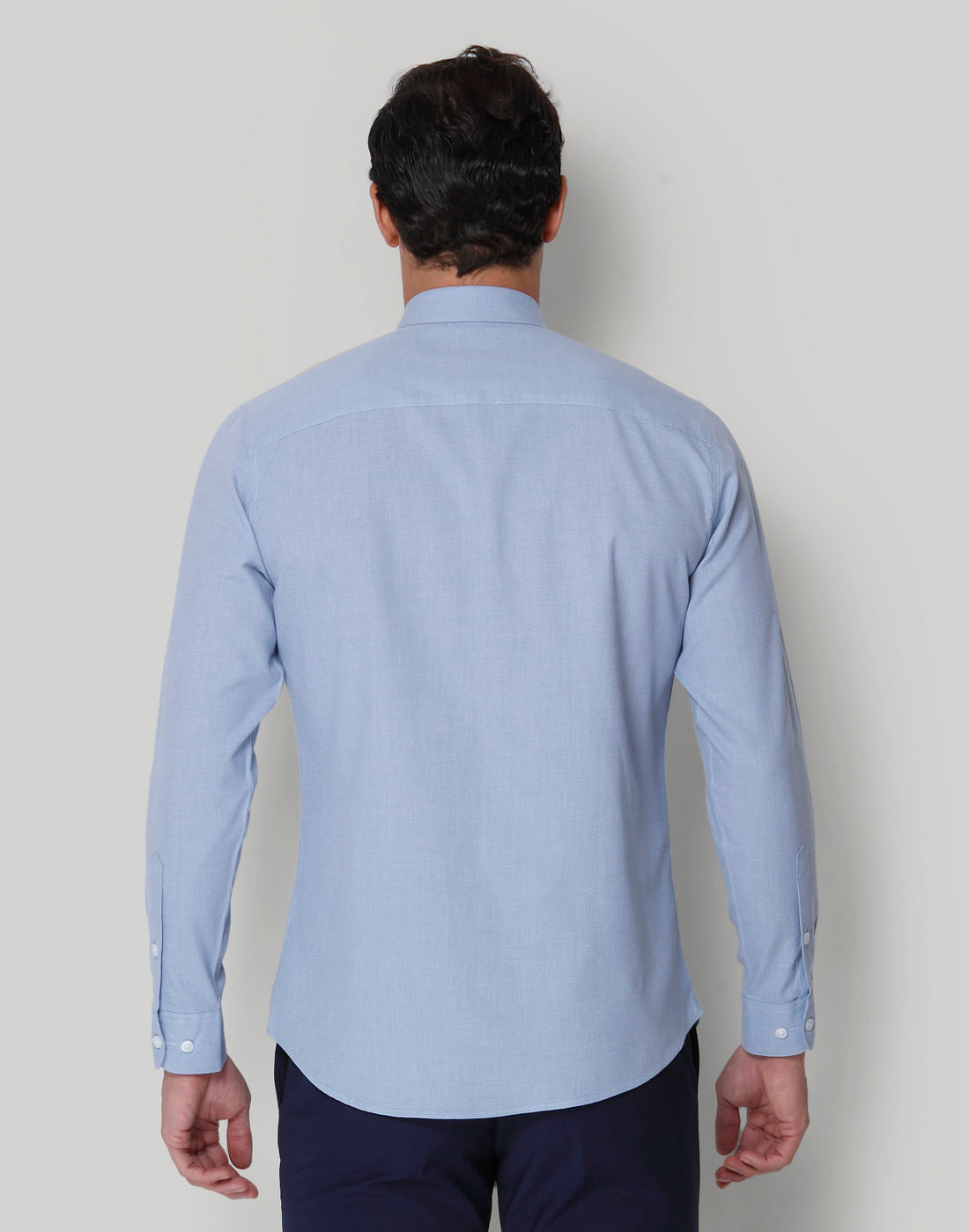 Blue Full Sleeves Shirt