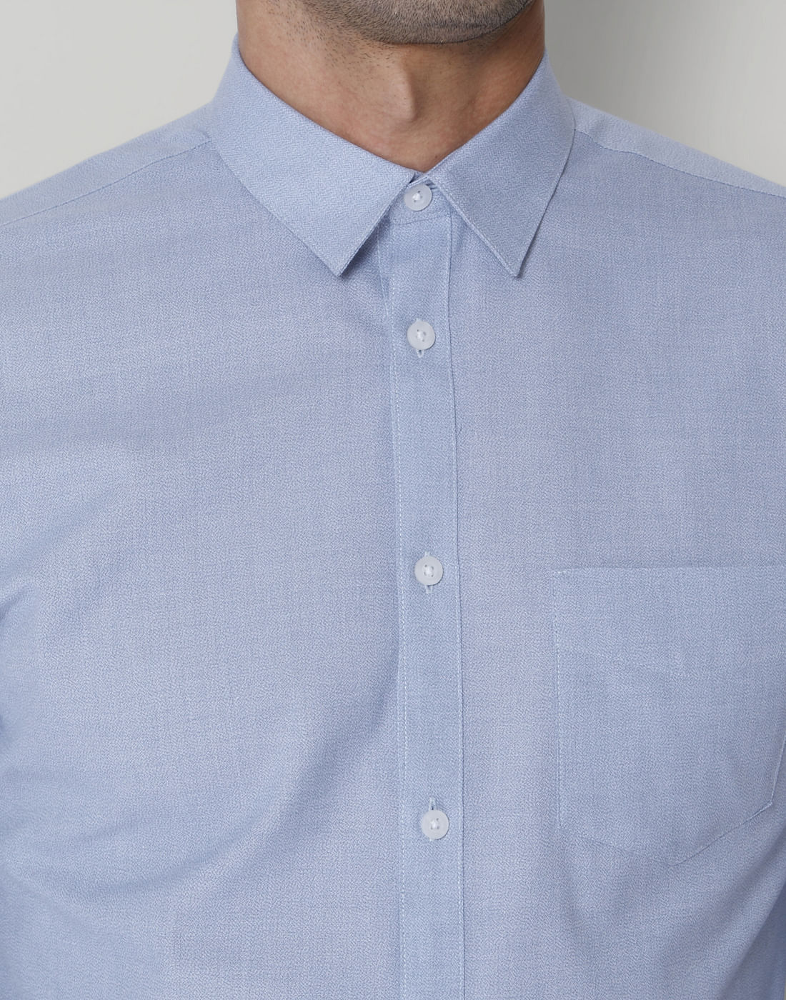Blue Full Sleeves Shirt
