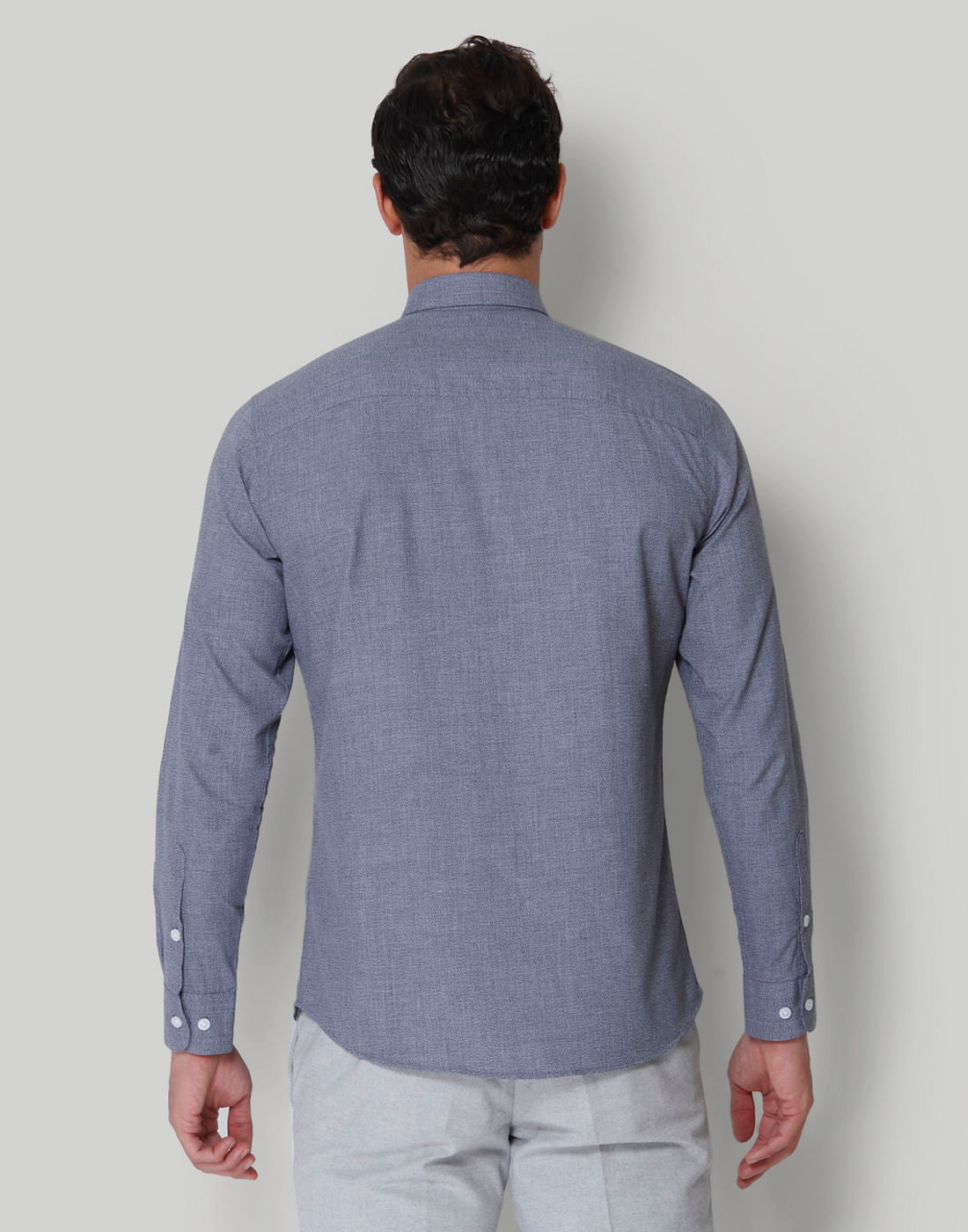 Blue Full Sleeves Shirt