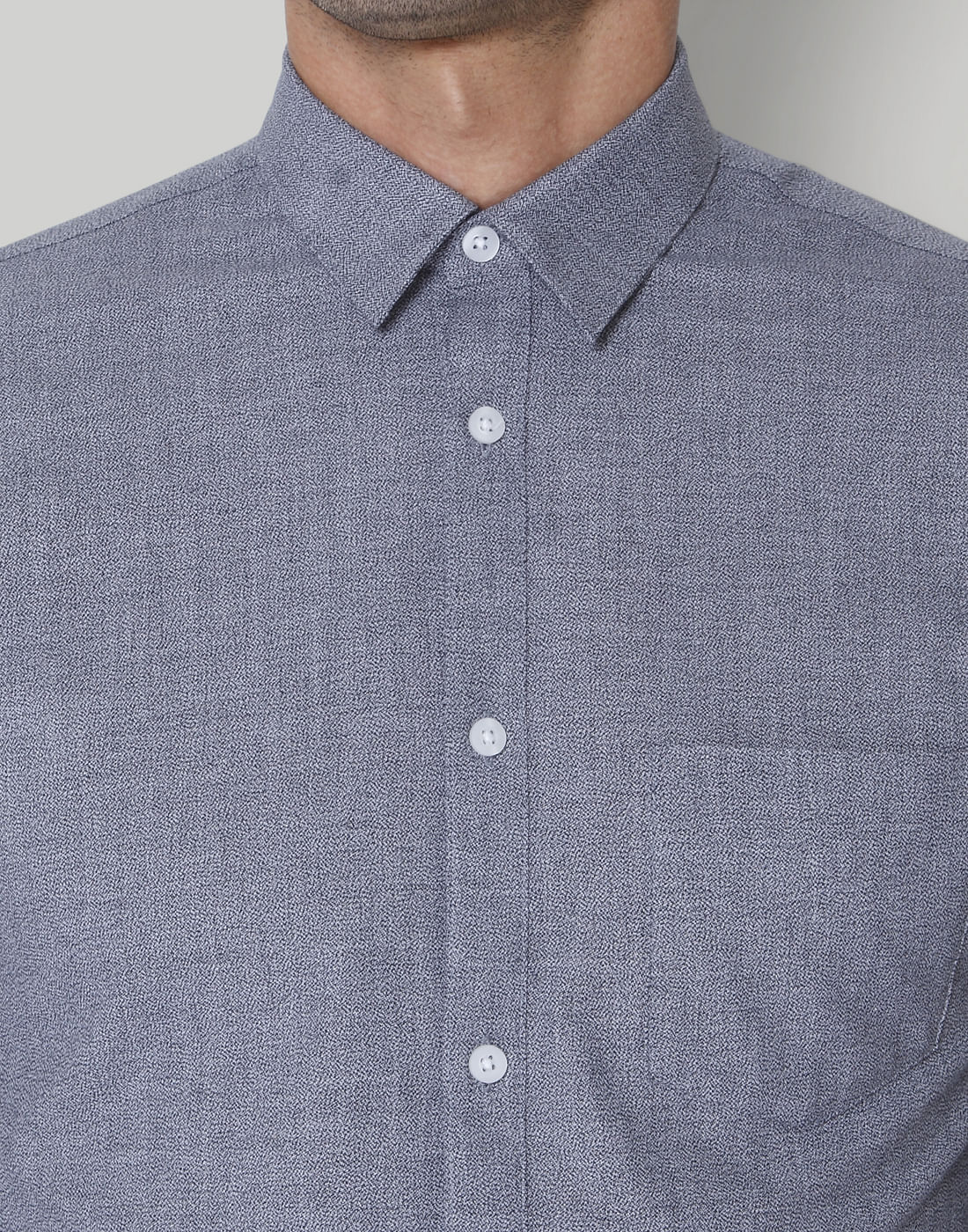 Blue Full Sleeves Shirt