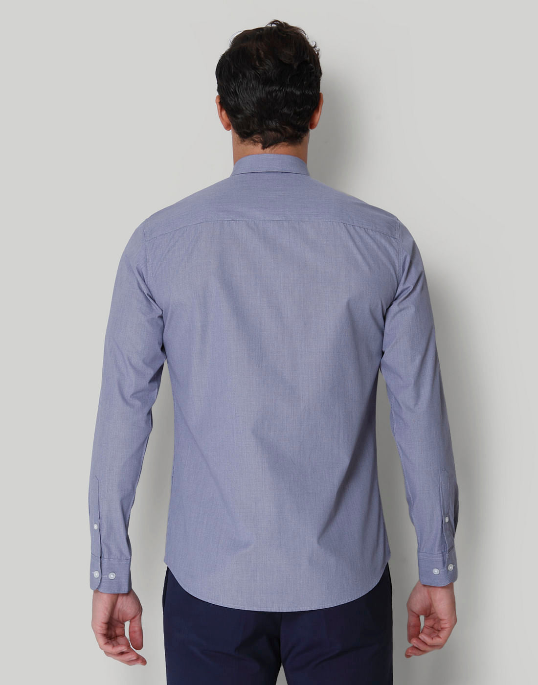 Blue Full Sleeves Shirt