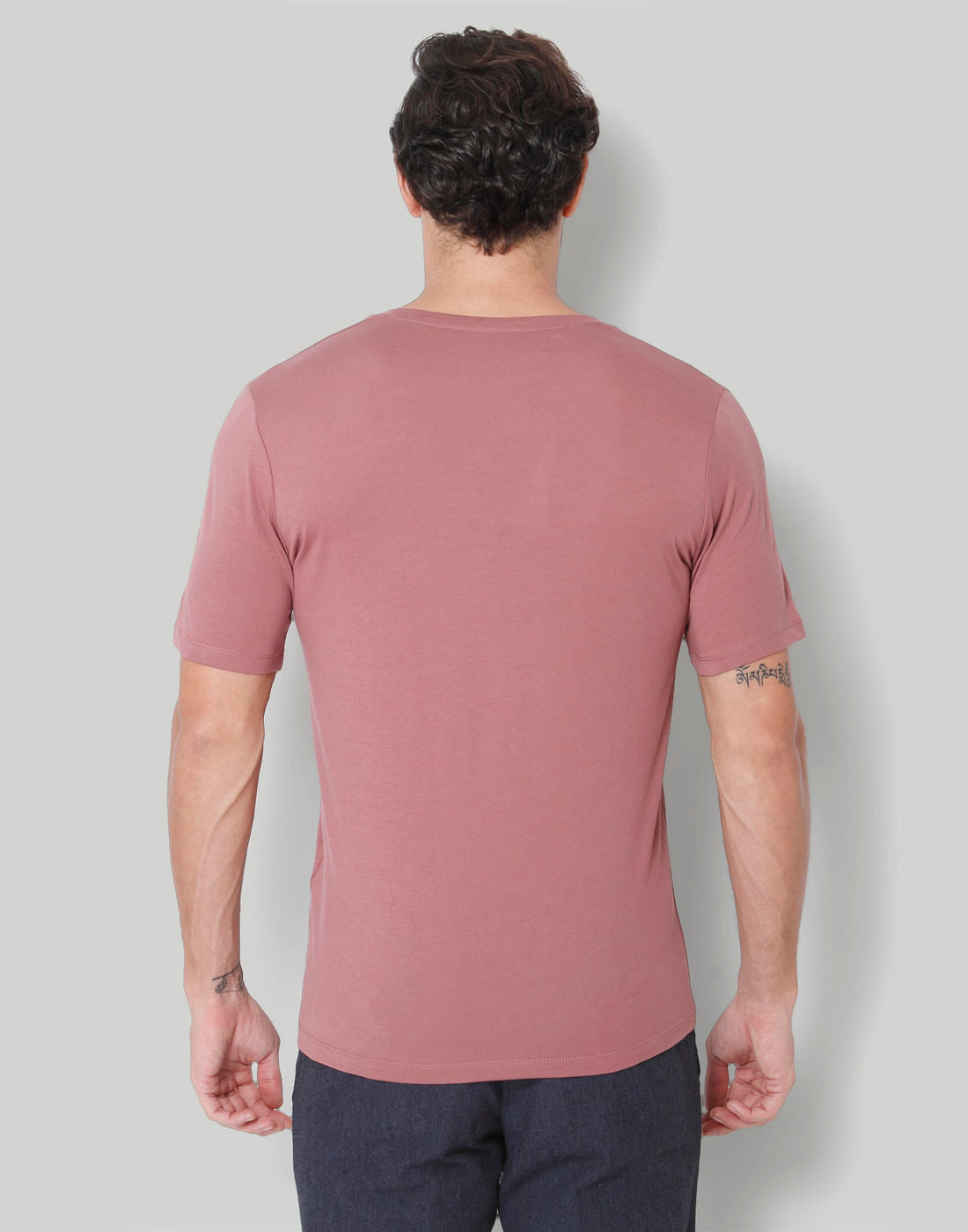 Rose V-Neck T-Shirt