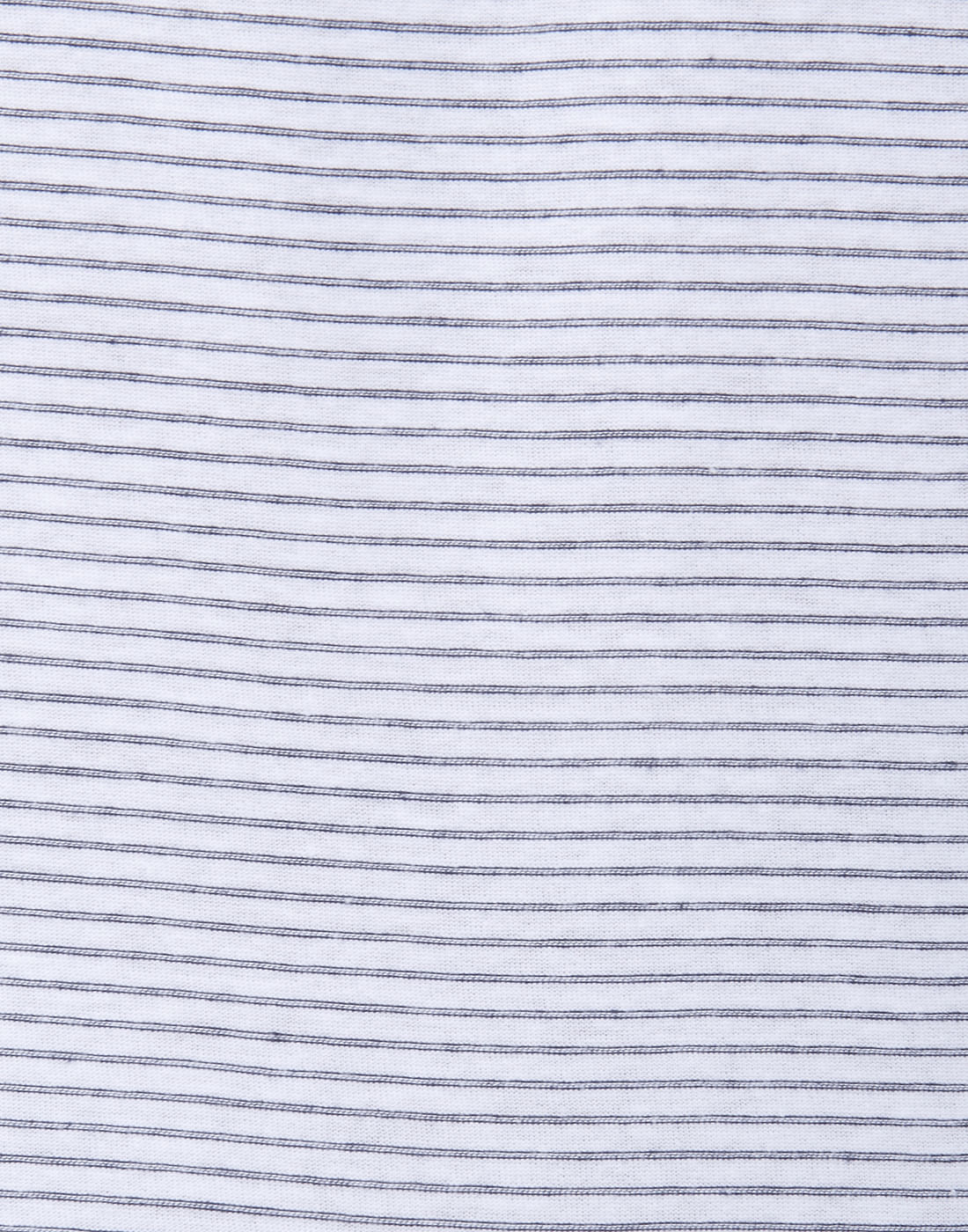 White Striped Crew Neck T-Shirt