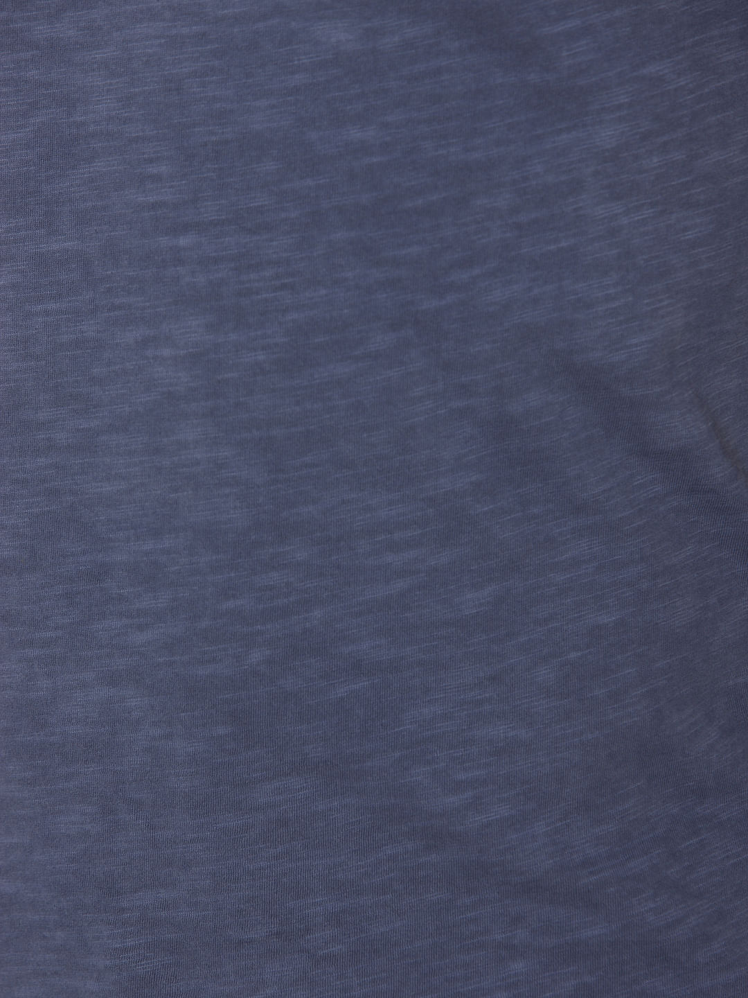 Blue Overdyed Crew Neck T-Shirt