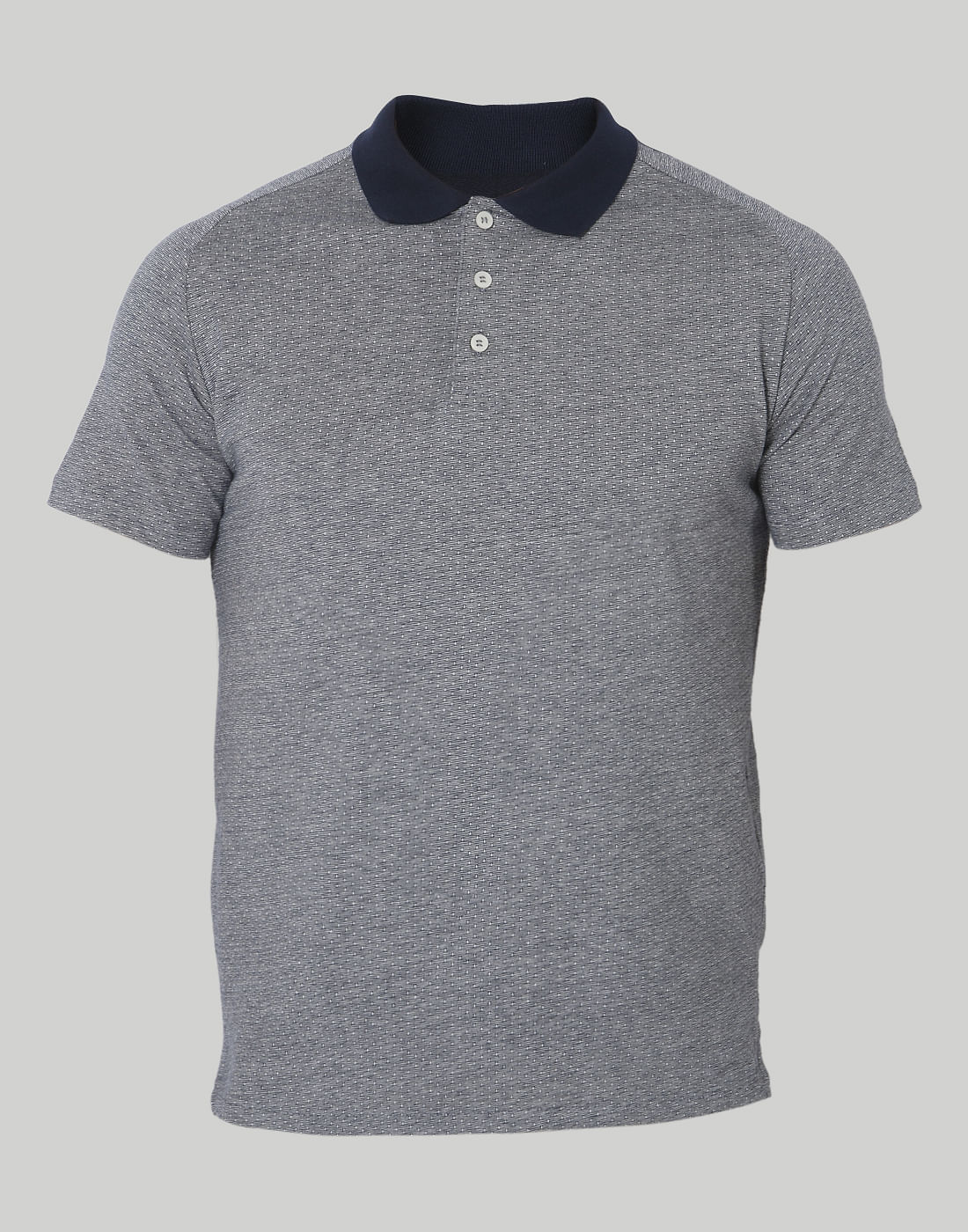 White Polo Neck T-Shirt