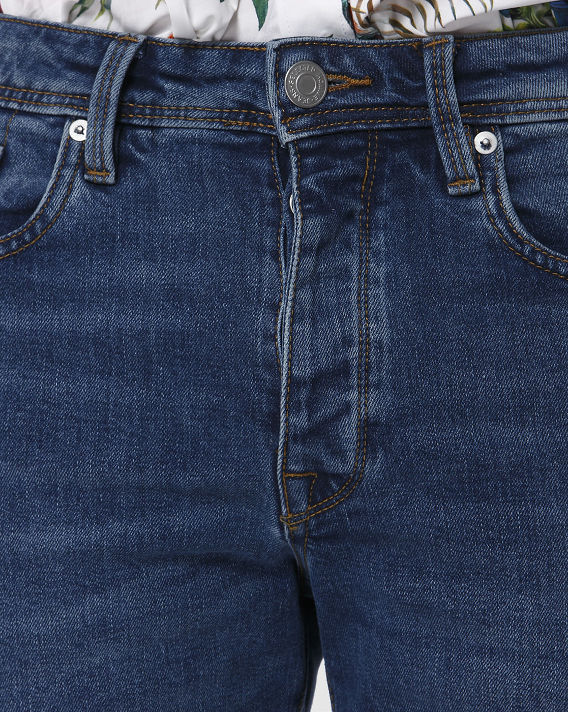 Blue Denim Shorts