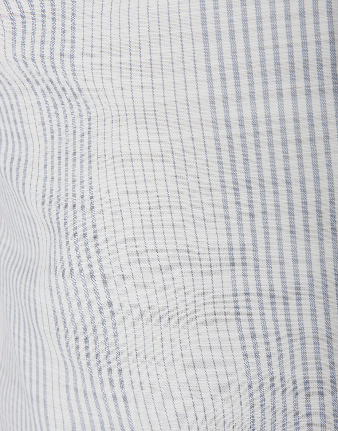 White Striped Full Sleeves Shirt