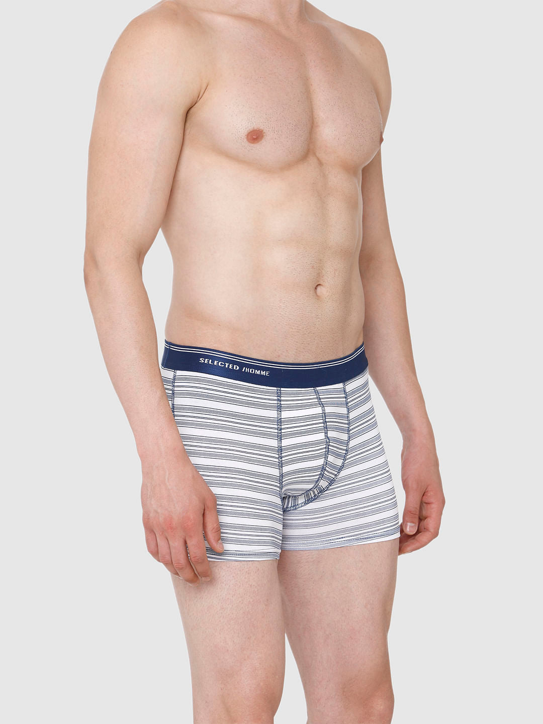Blue Striped Trunks