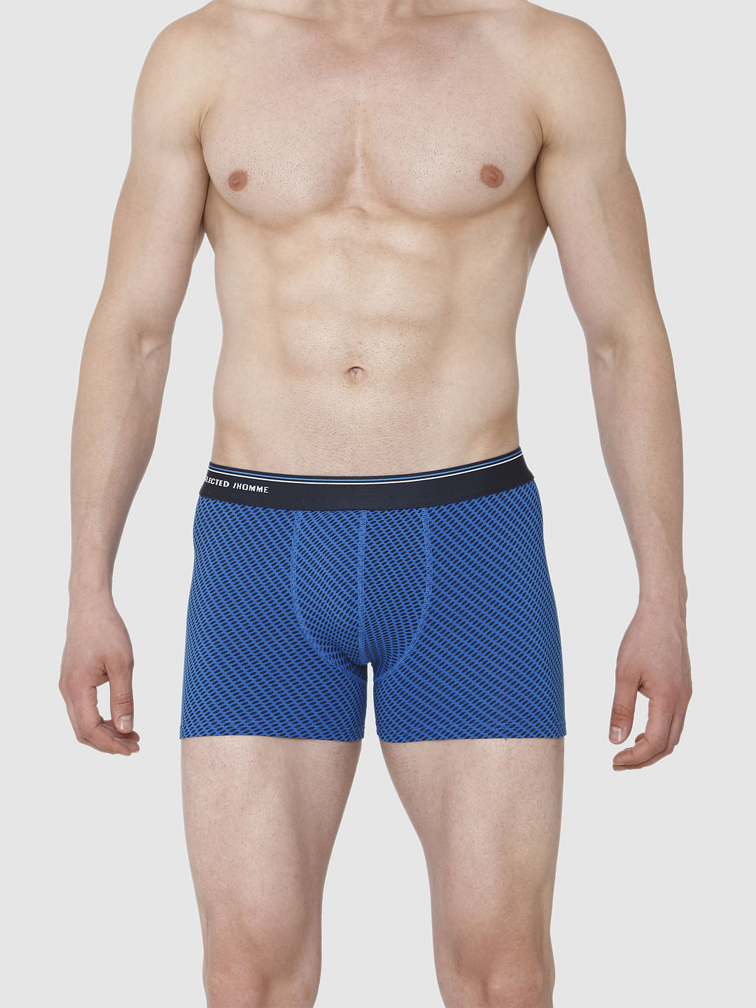 Electric Blue All Over Print Trunks