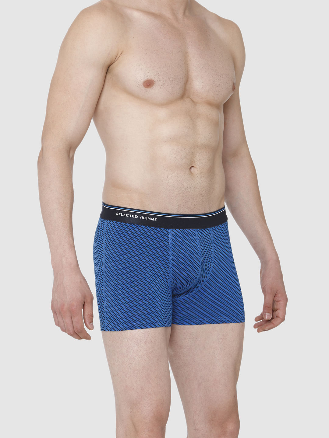 Electric Blue All Over Print Trunks