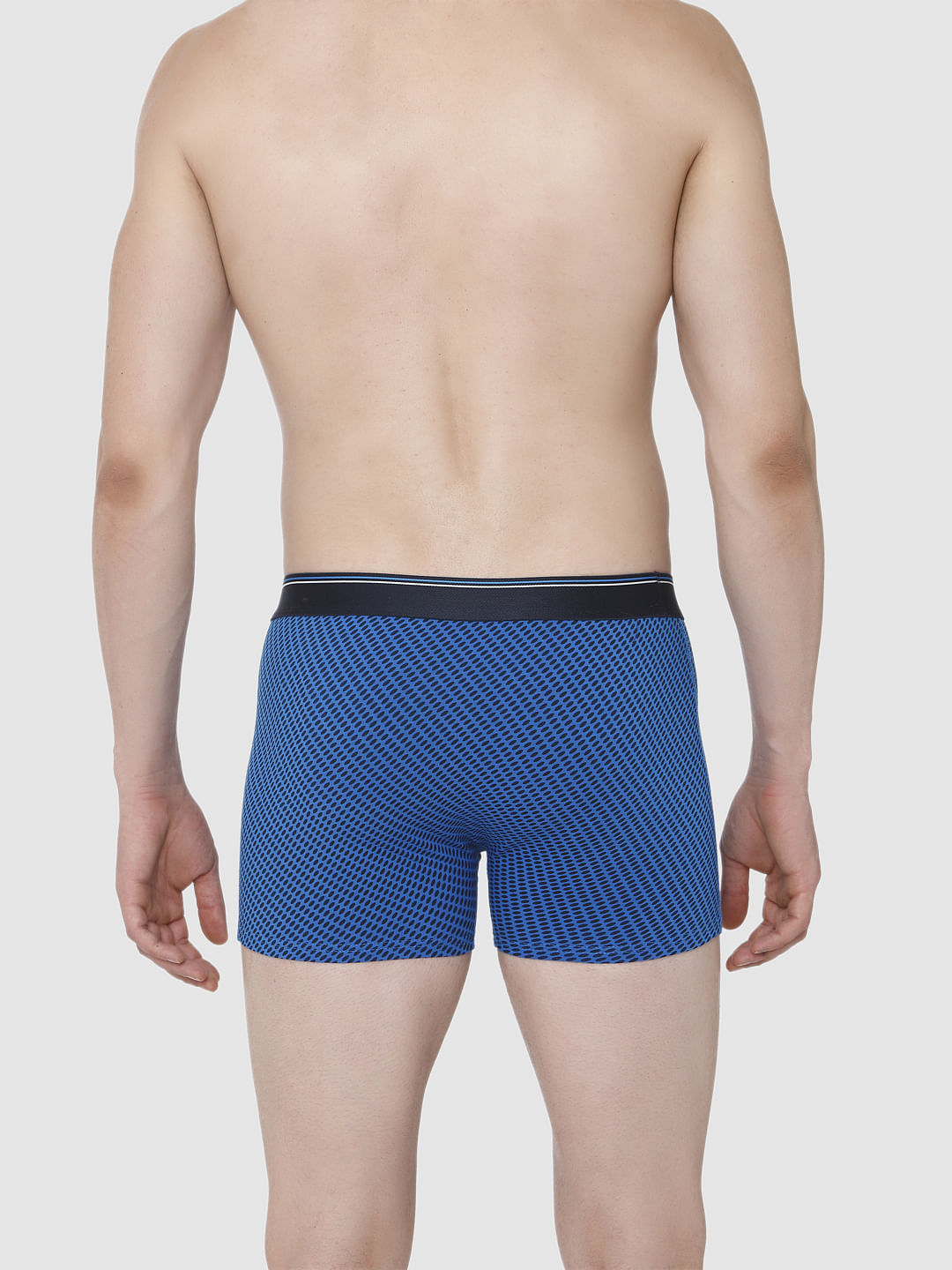 Electric Blue All Over Print Trunks