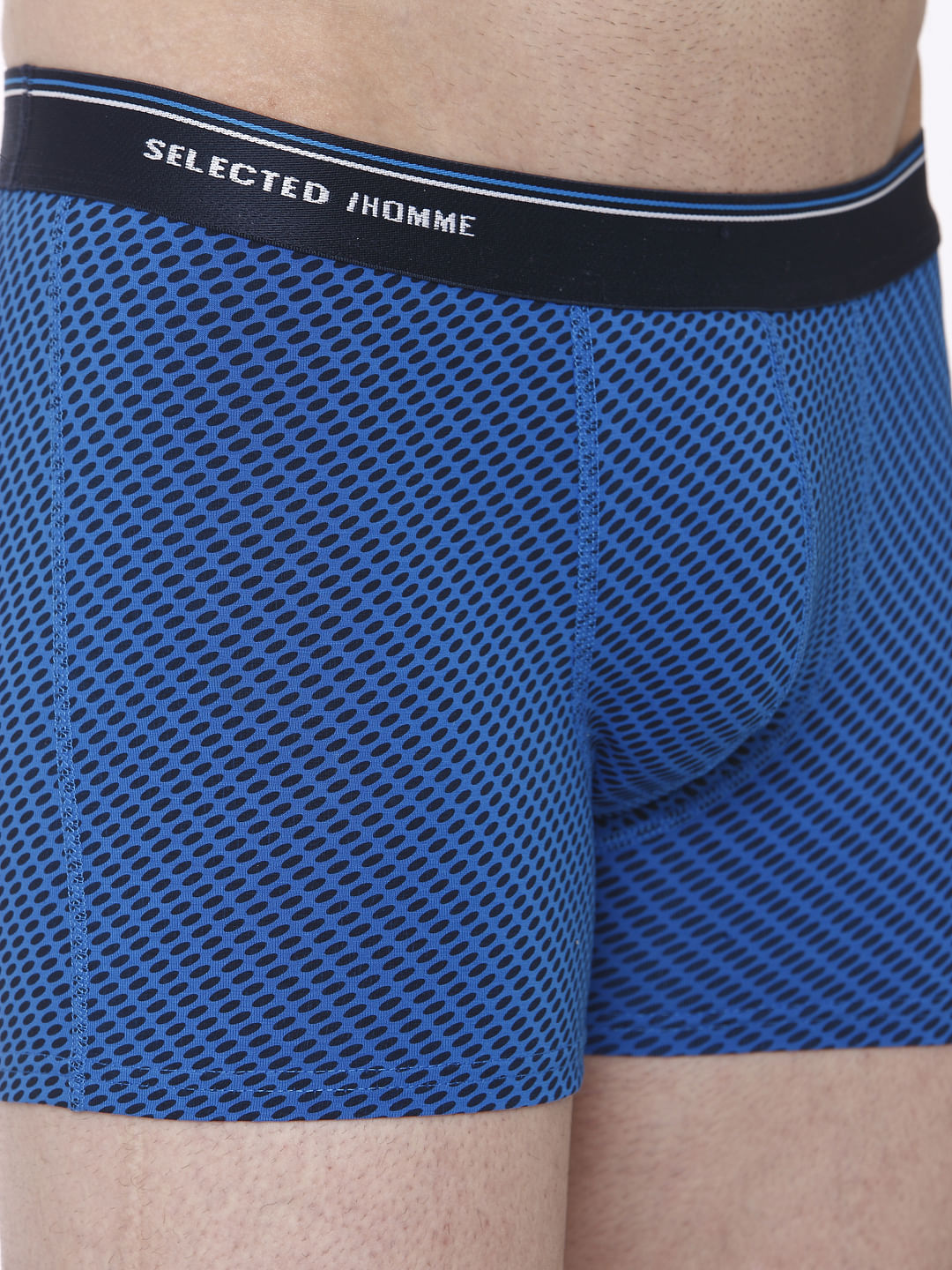 Electric Blue All Over Print Trunks