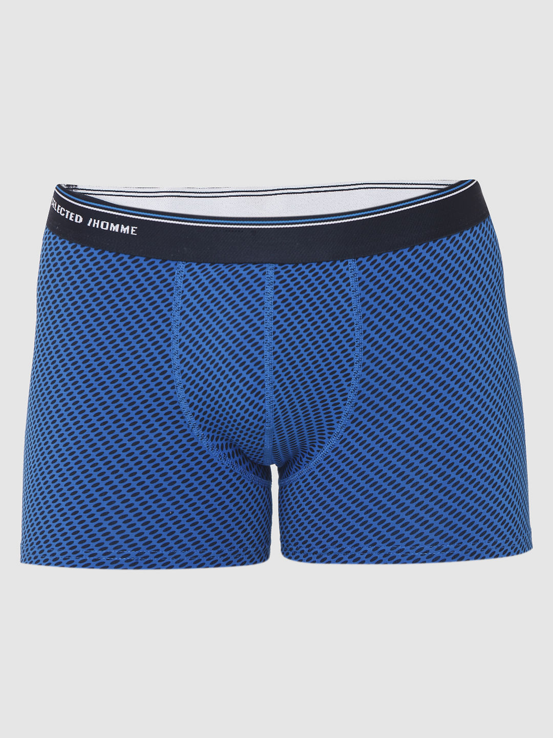 Electric Blue All Over Print Trunks