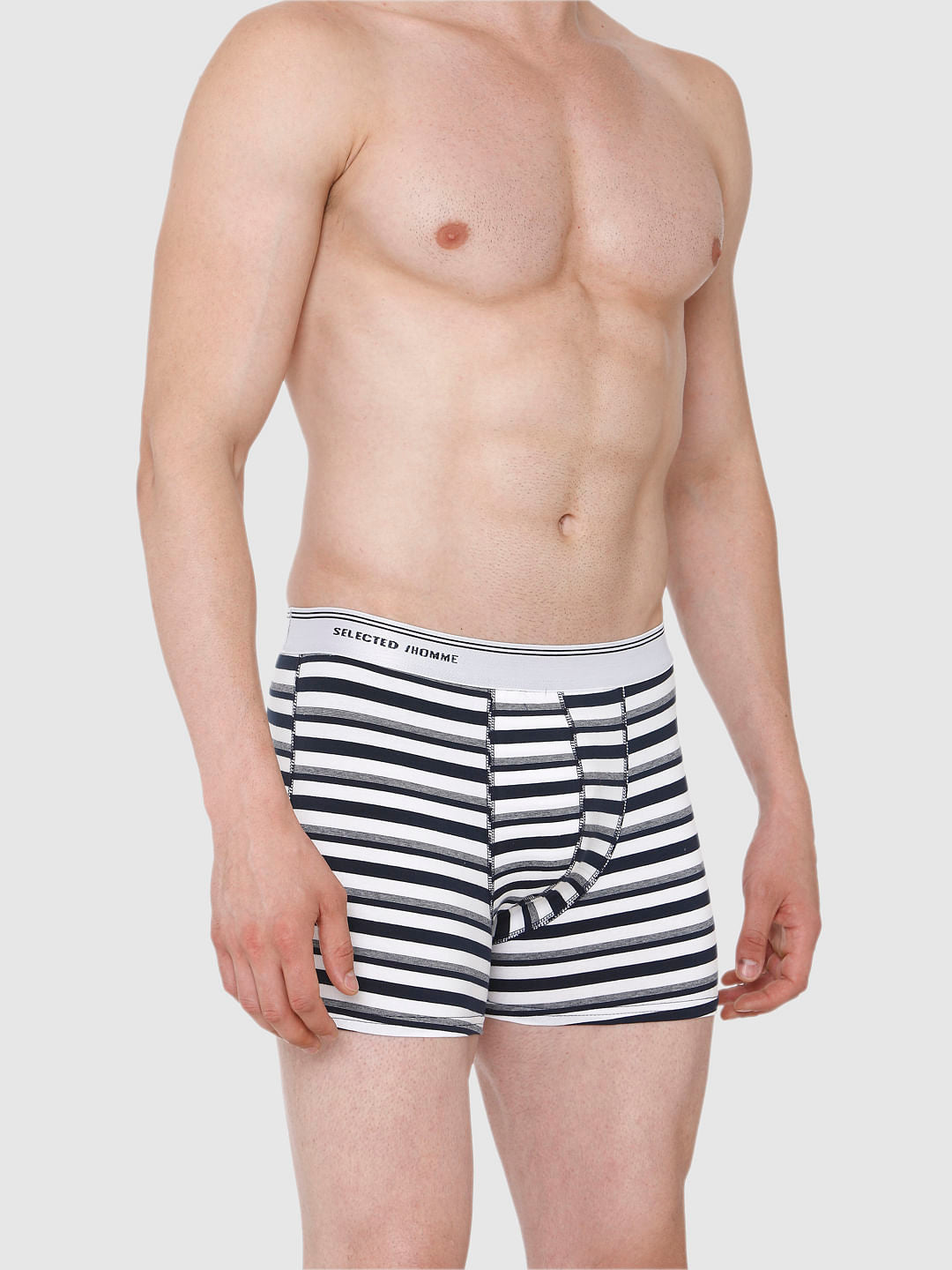 White Striped Trunks