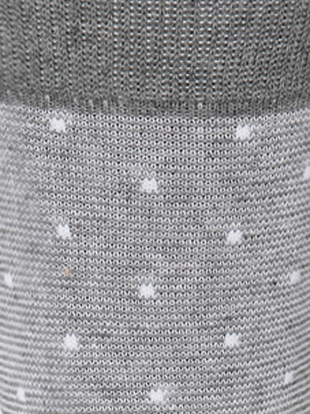 Light Grey Mid Calf Length Socks