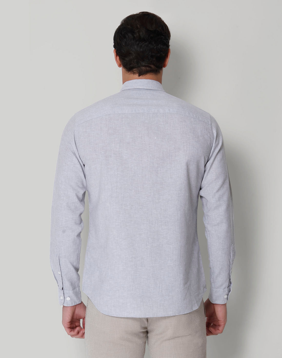 Grey Full Sleeves Shirt
