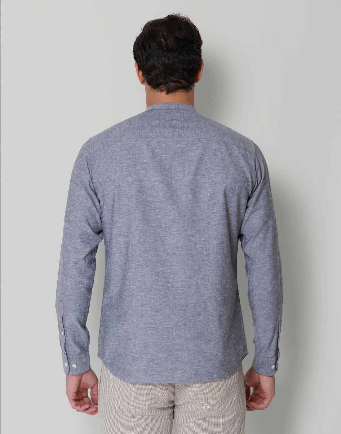 Grey Full Sleeves Shirt