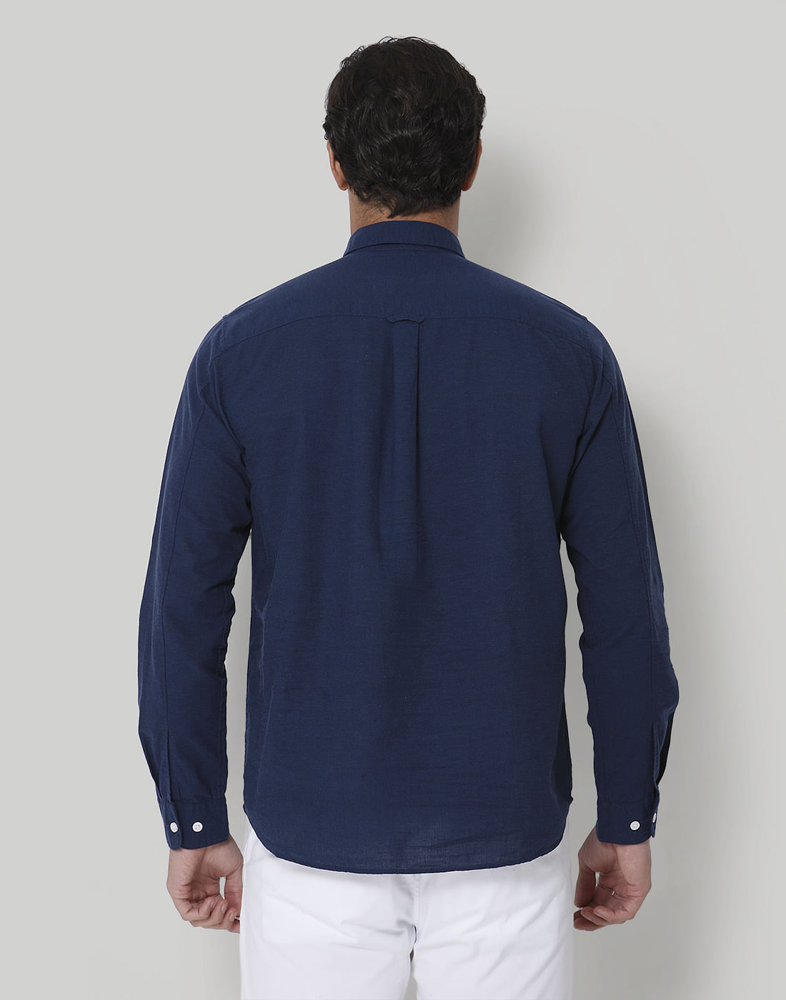 Blue Full Sleeves Shirt