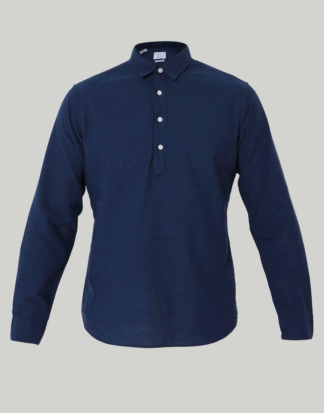 Blue Full Sleeves Shirt