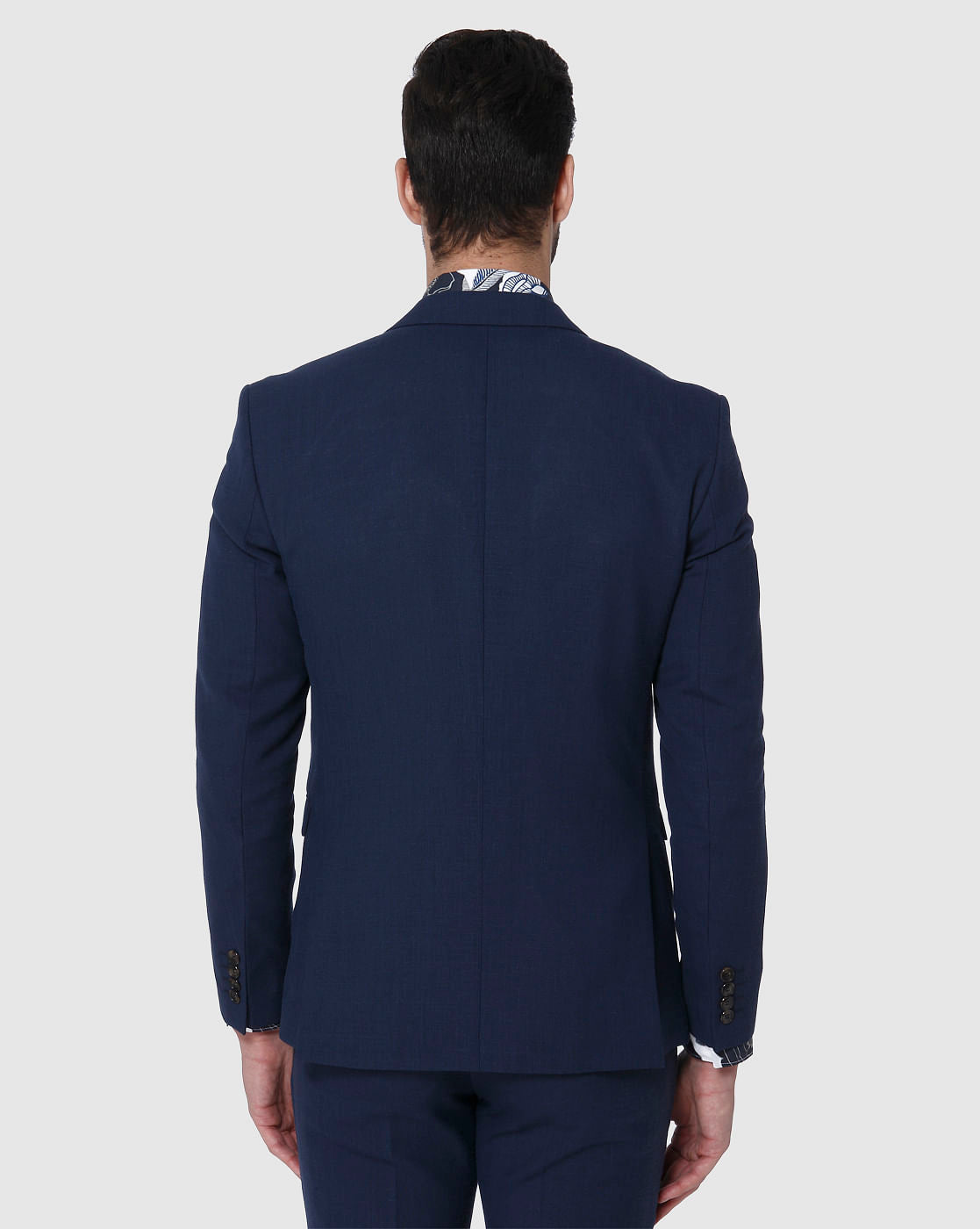 Navy Blue Slim Fit Blazer