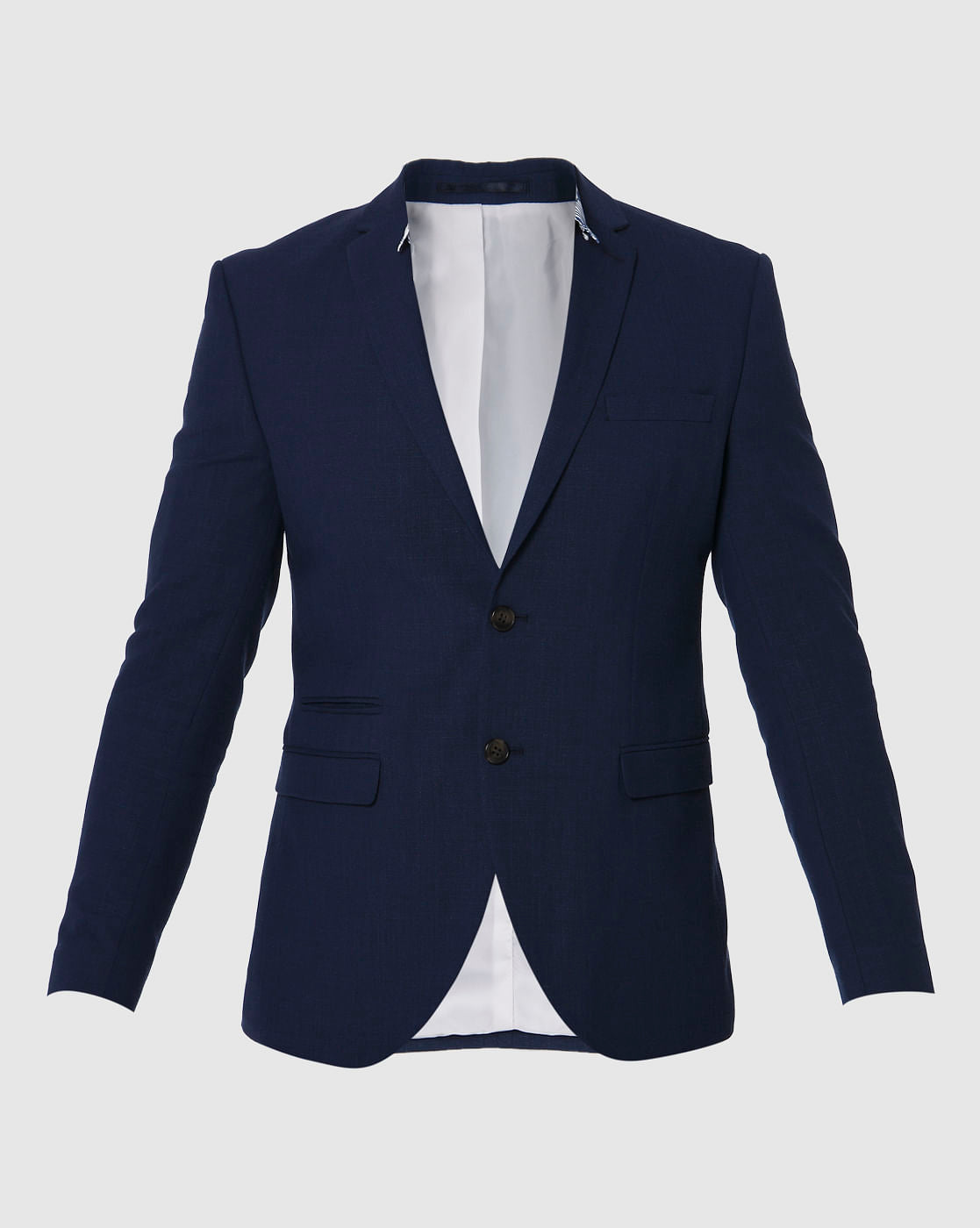 Navy Blue Slim Fit Blazer