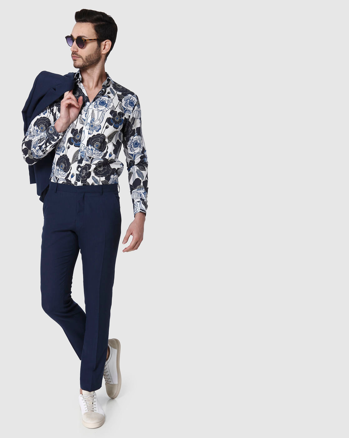 Navy Blue Trousers