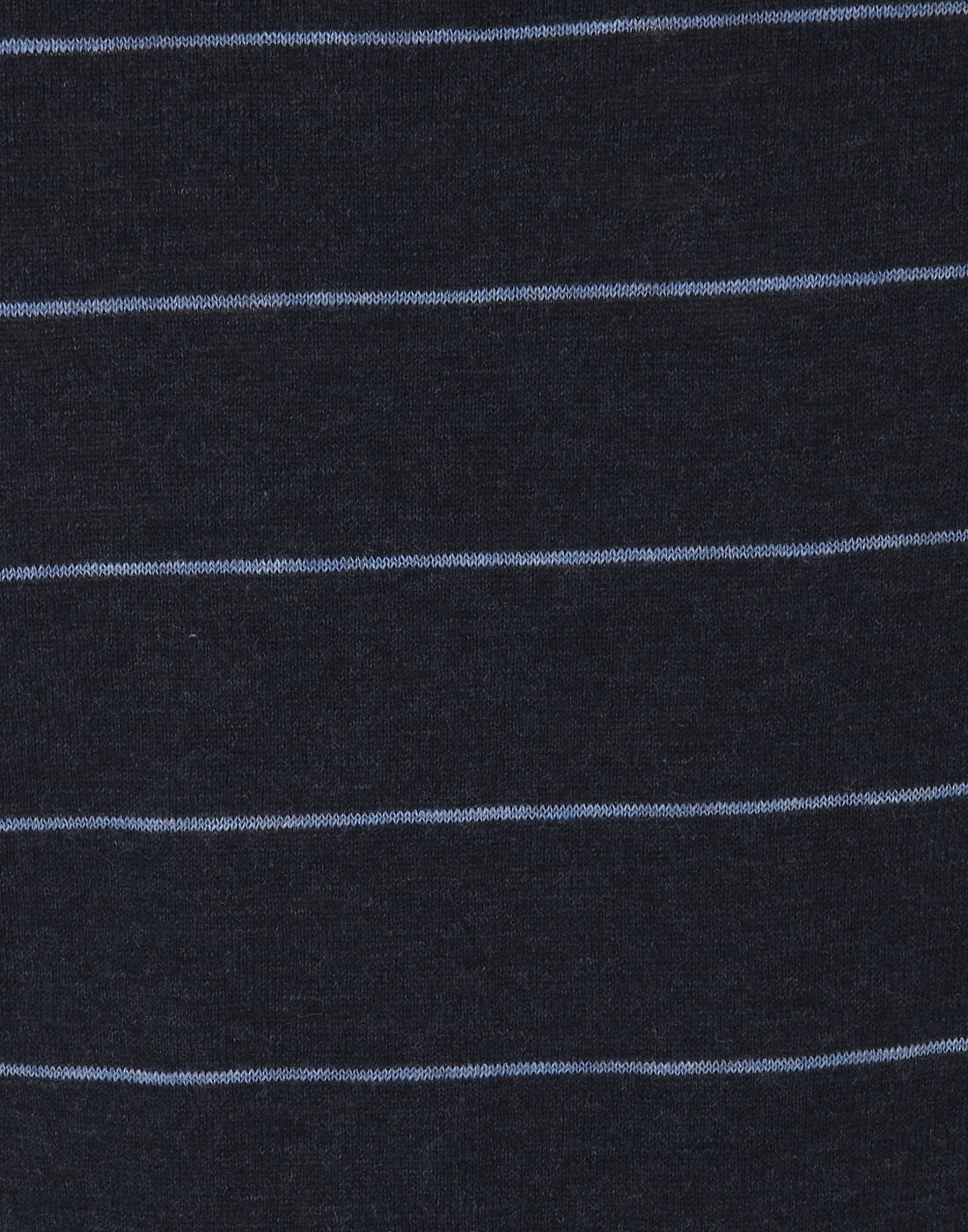 Blue Striped Crew Neck T-Shirt