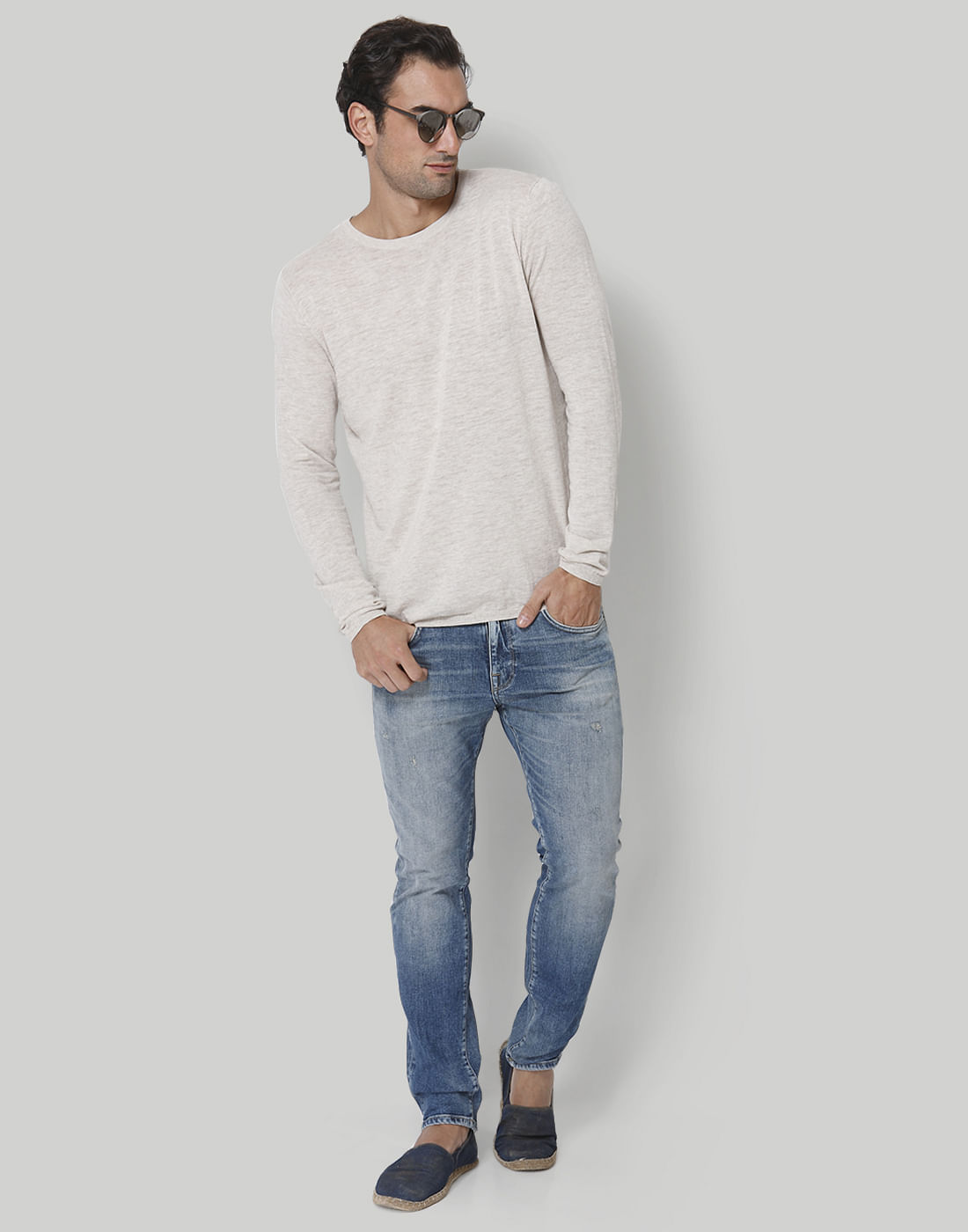 White Crew Neck T-Shirt