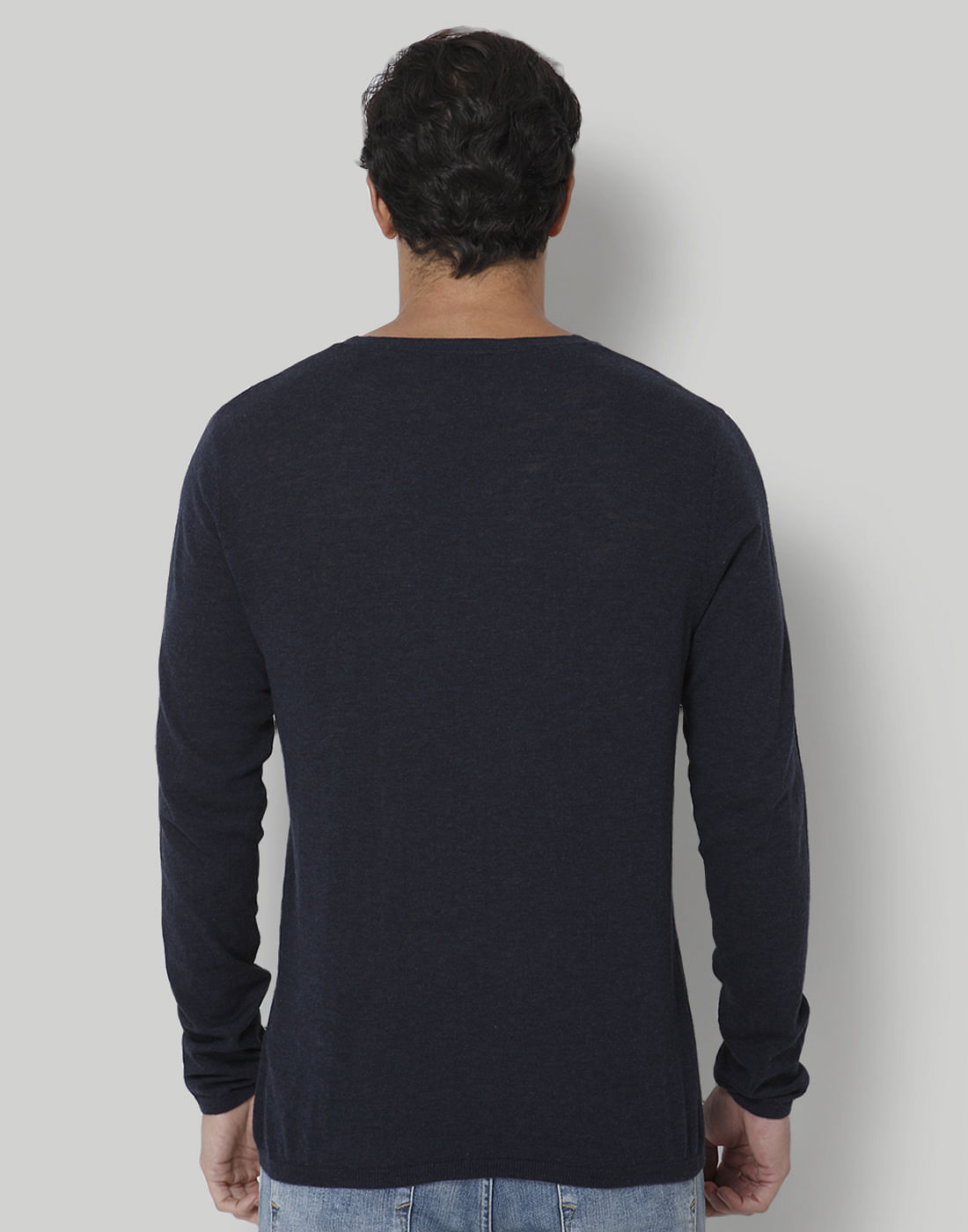 Blue Crew Neck T-Shirt