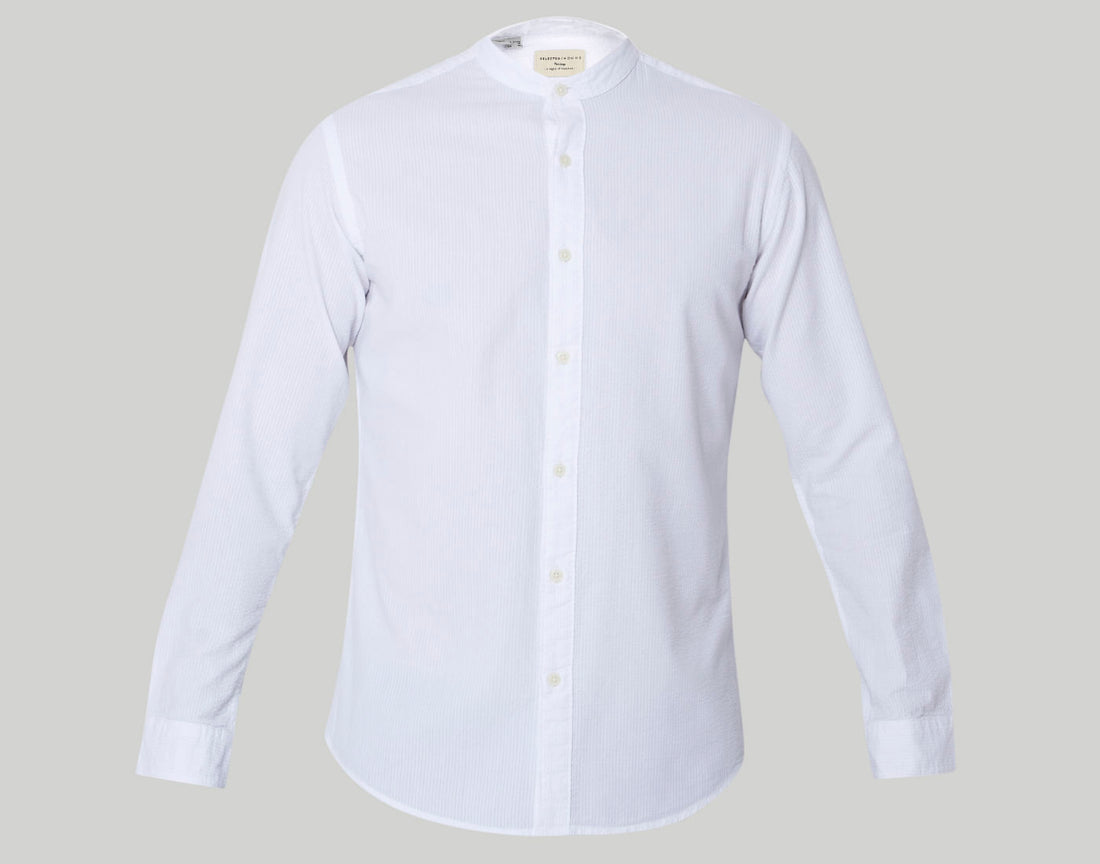 White Full Sleeves Shirt