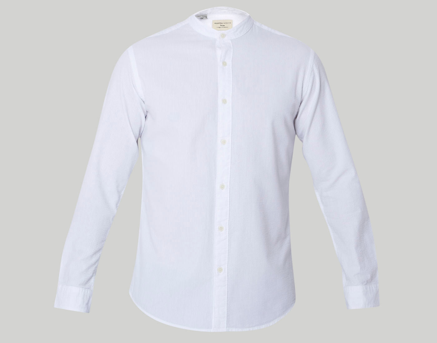 White Full Sleeves Shirt