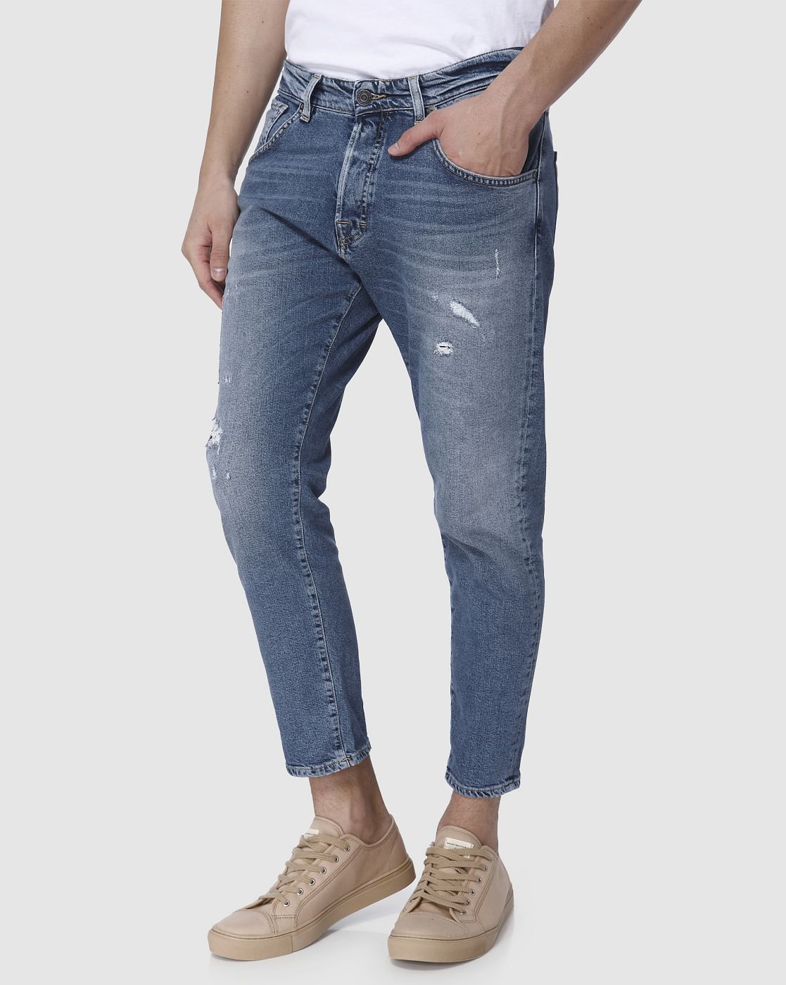 Blue Regular Fit Jeans