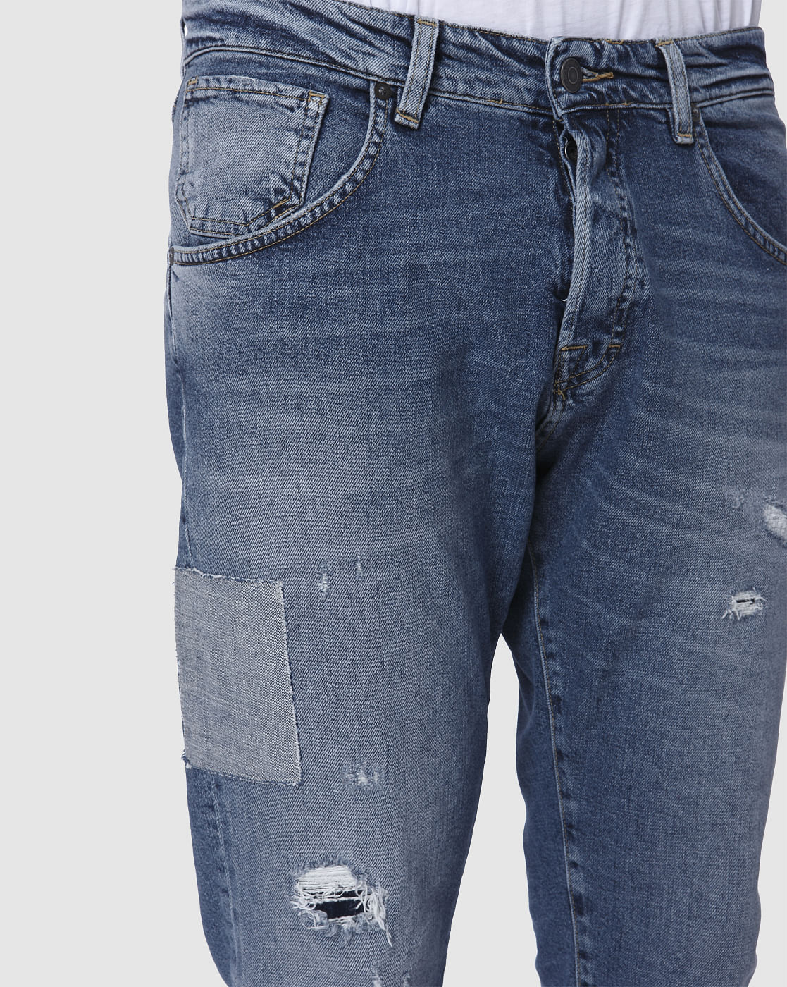 Blue Regular Fit Jeans