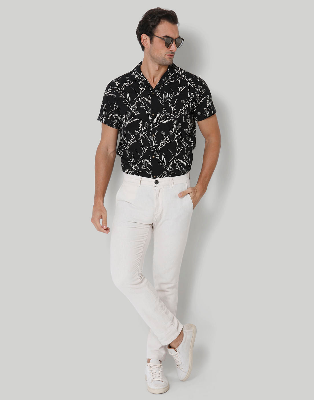 White Formal Trousers