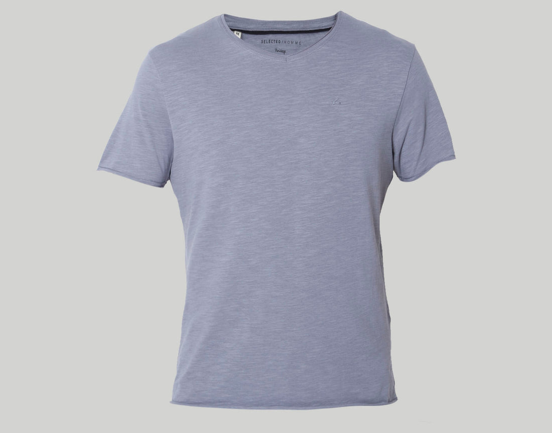 Blue Crew Neck T-Shirt