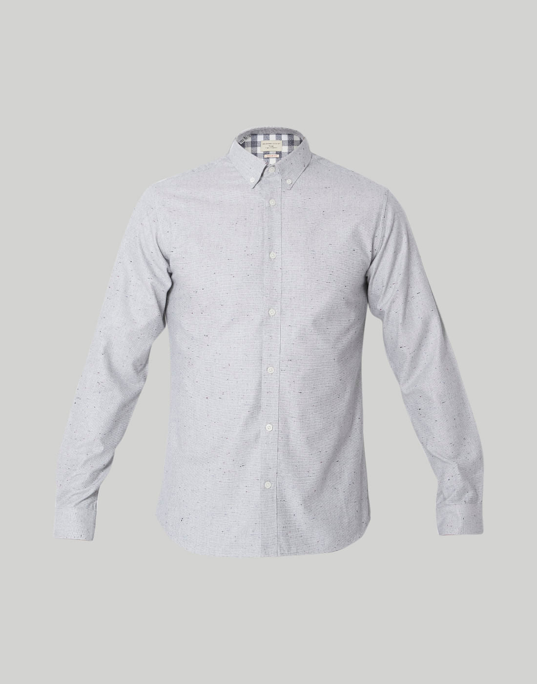 Grey Full Sleeves Shirt