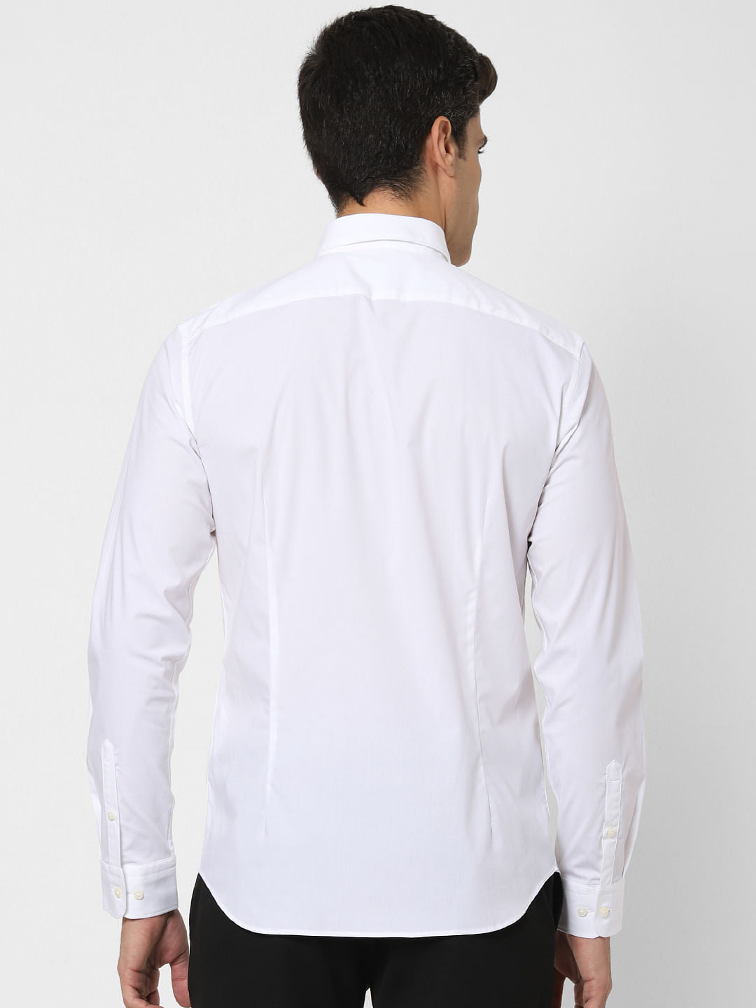 White Full Sleeves Shirt