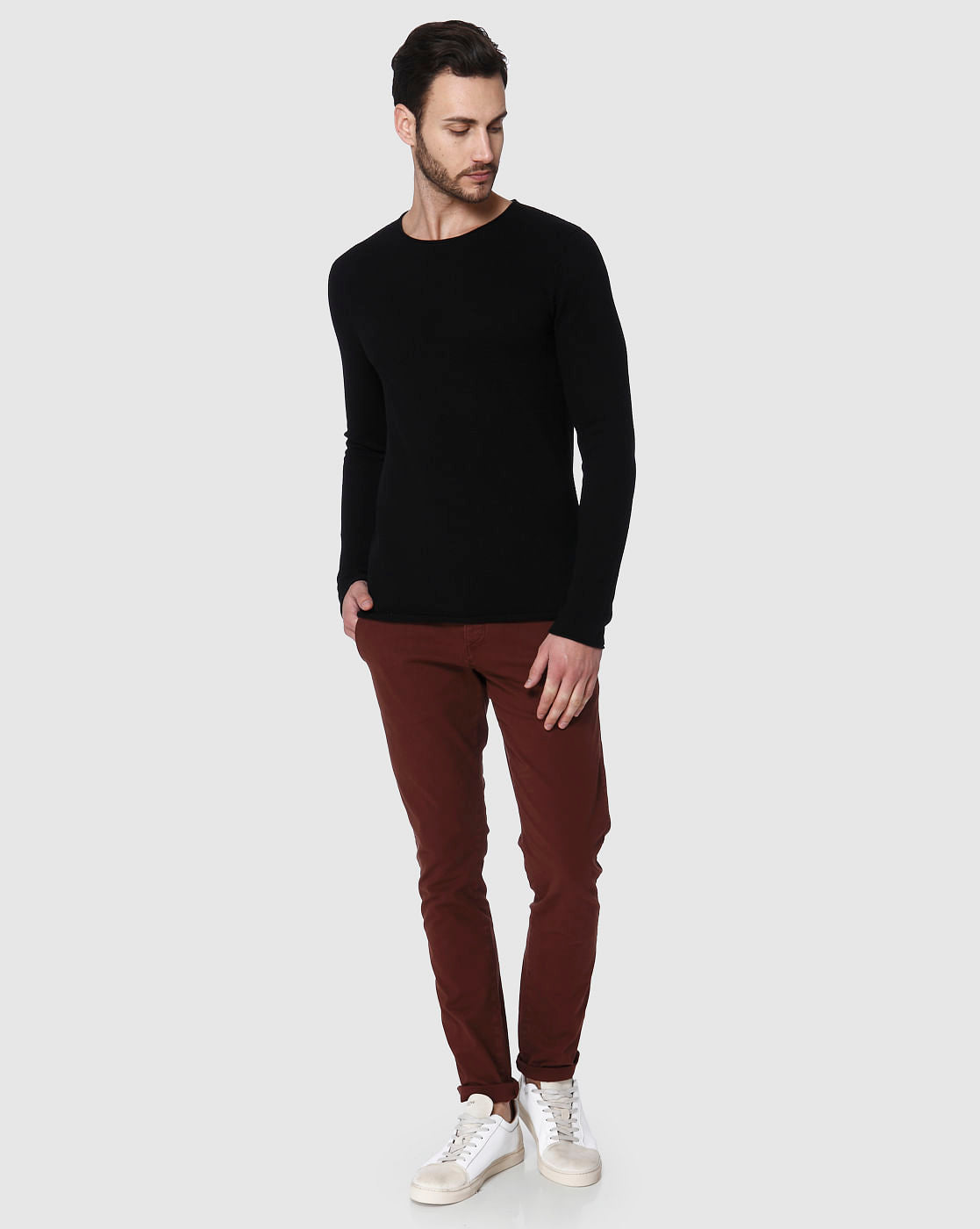 Black Crew Neck T-Shirt