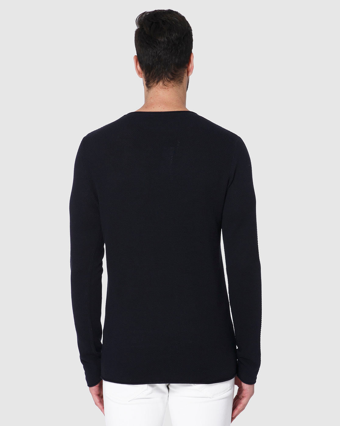Blue Crew Neck T-Shirt