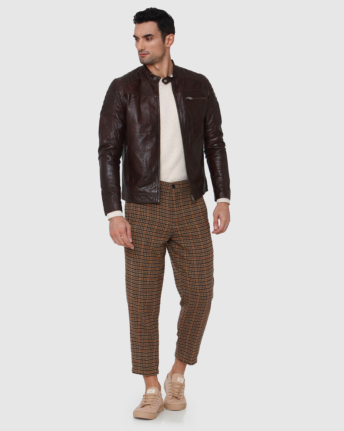 Brown Leather Jacket