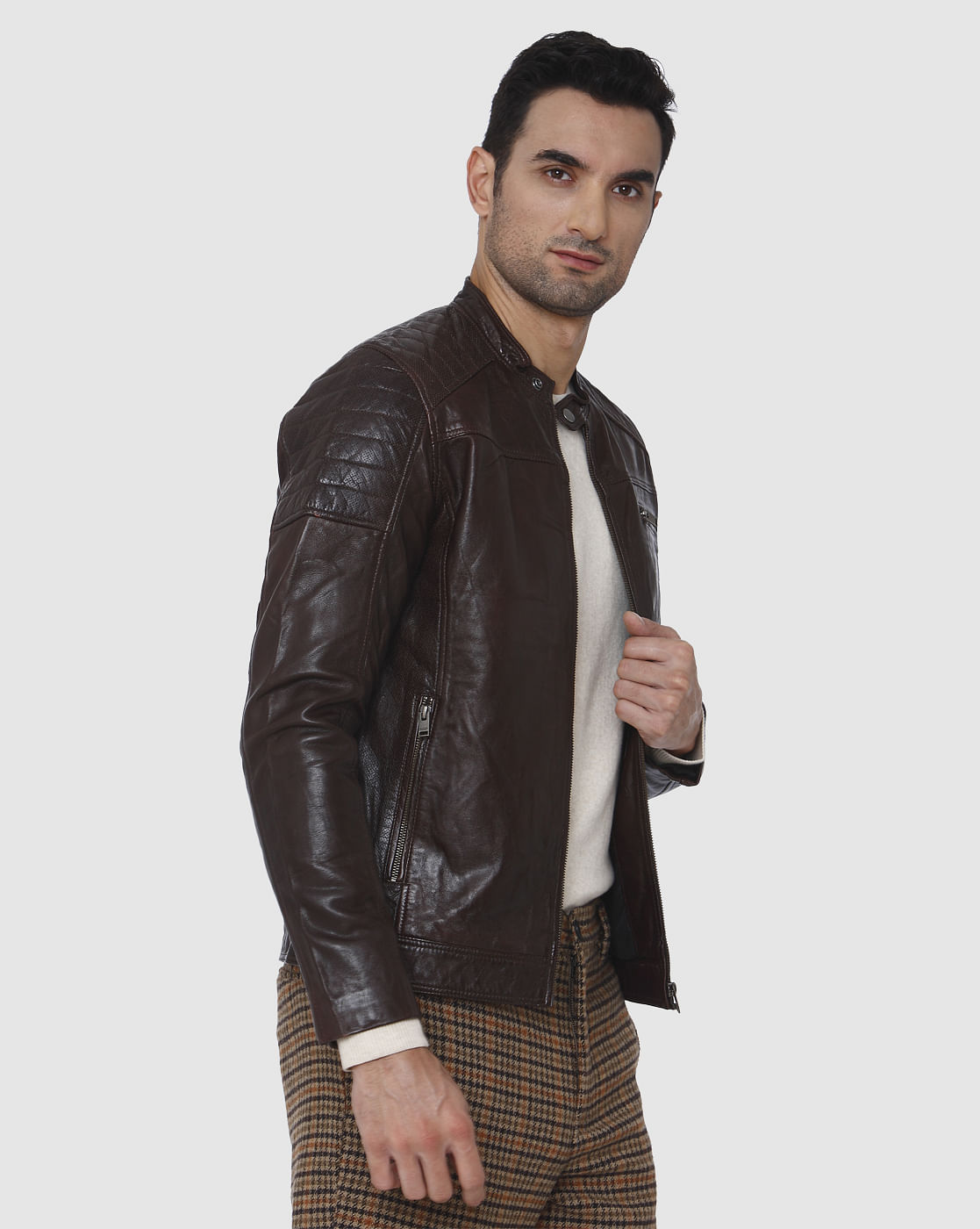 Brown Leather Jacket