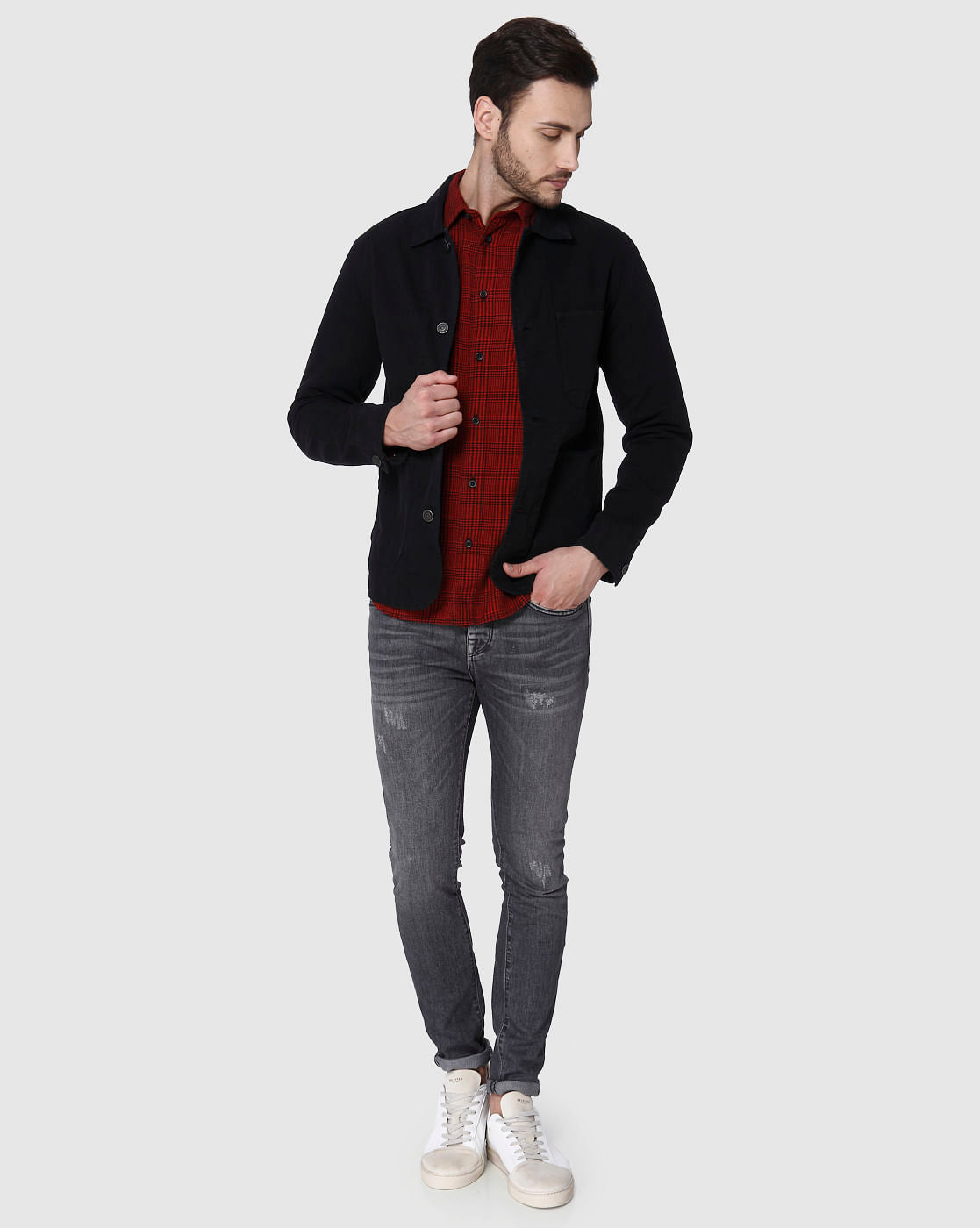 Black Casual Jacket