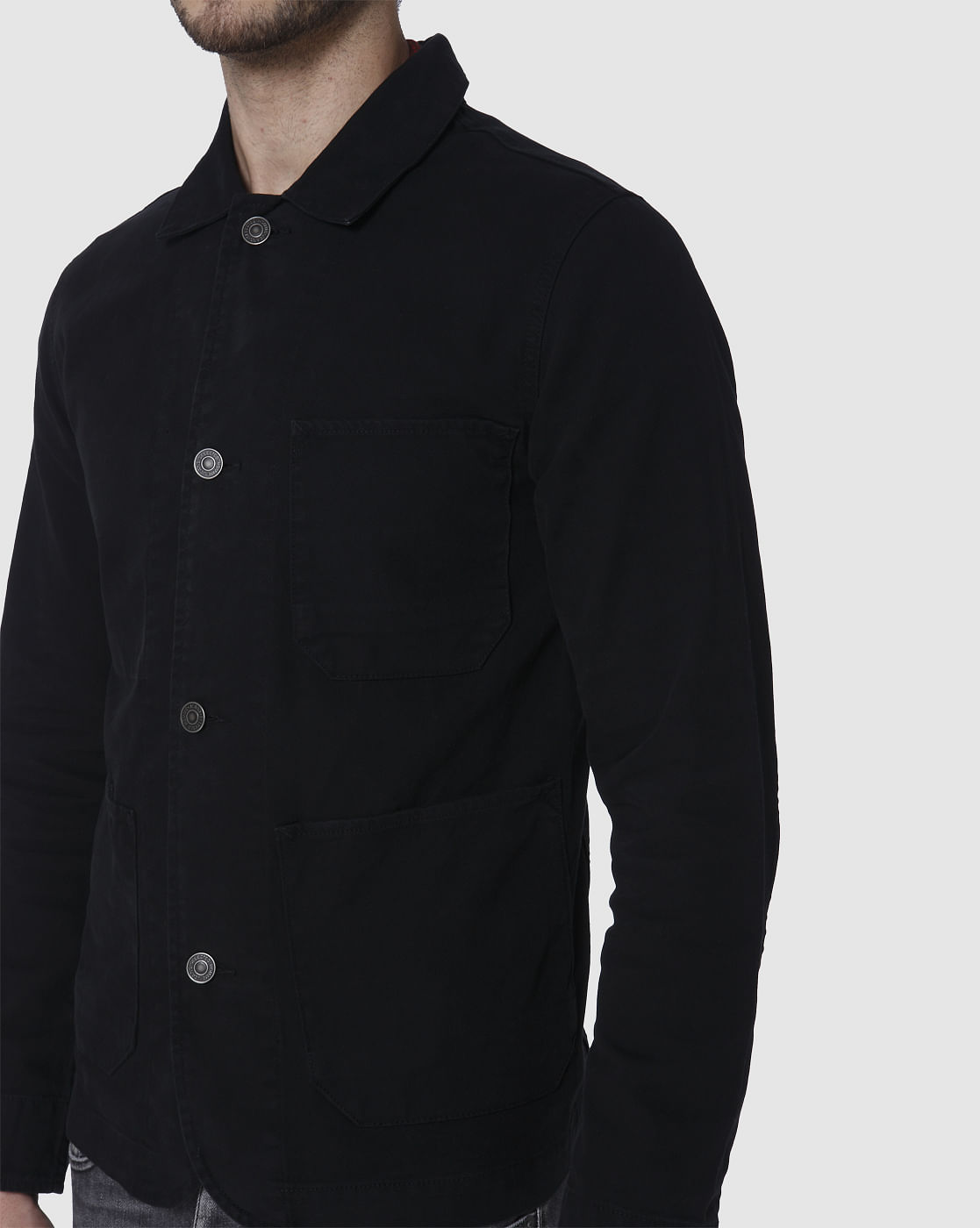 Black Casual Jacket